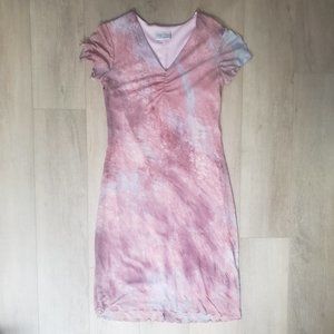 Y2K Pink Midi Dress